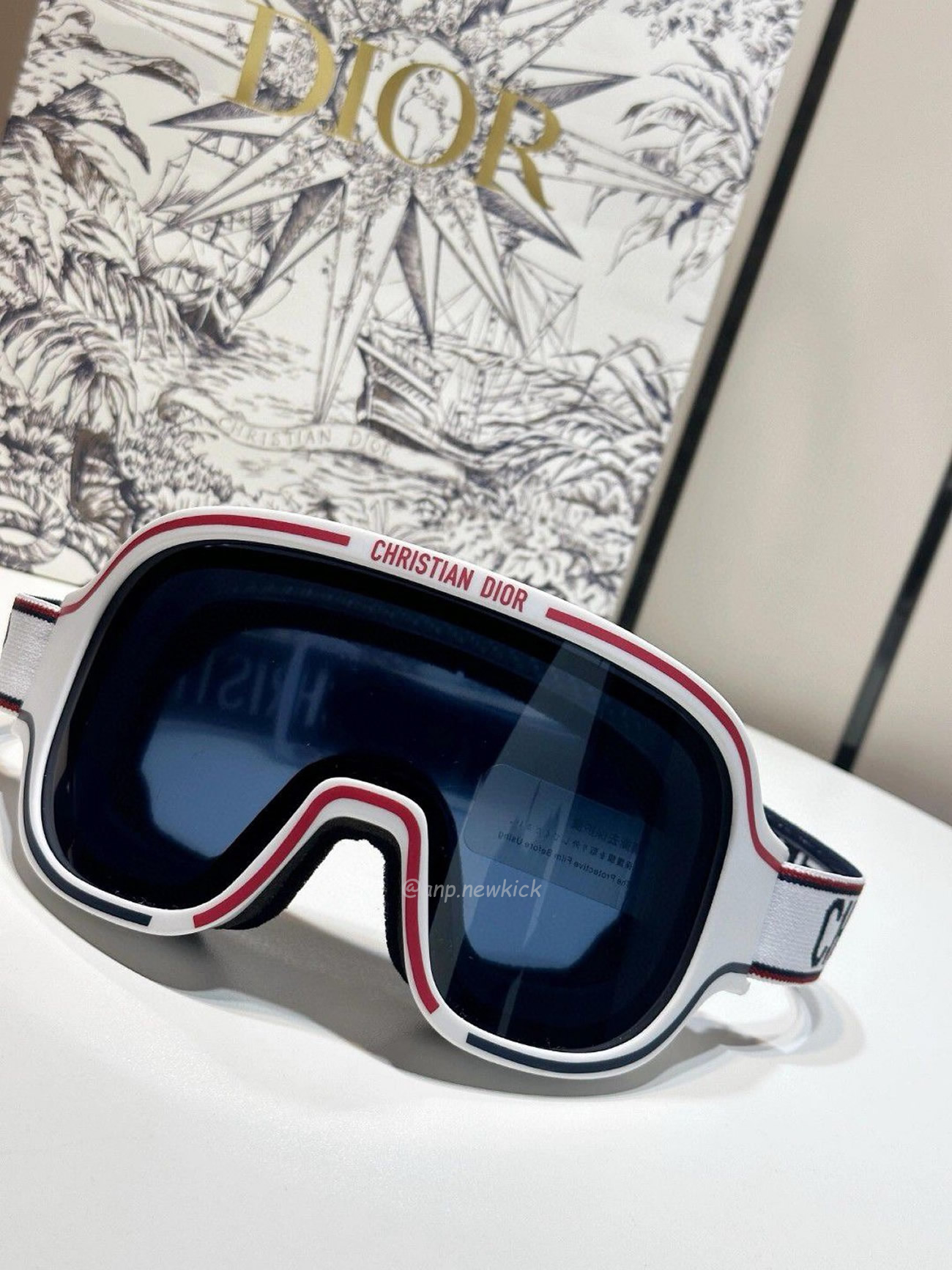 Dior Dioralps M1i White Ski Goggles (3) - newkick.vip